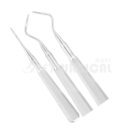 Root Elevators DEL 78–80 – Precision Dental Extraction Instruments